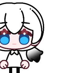 头发 马尾 >> C 1 渐变